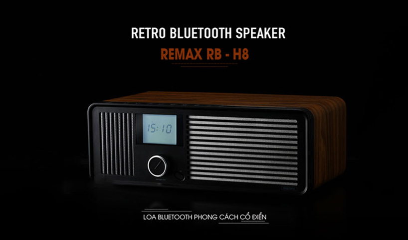 Loa Bluetooth cổ điển Remax RB - H8 slide1